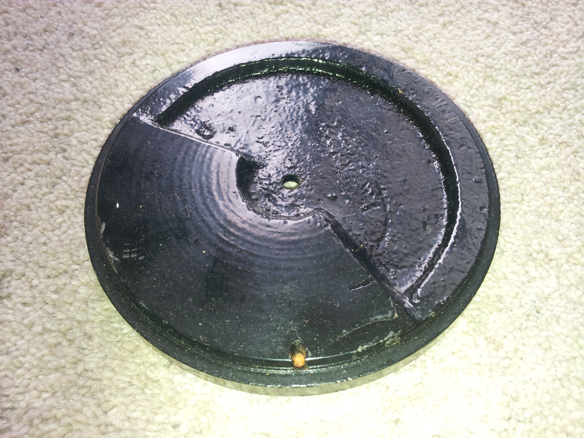 Candlestick cast iron base Candlestick cast iron base