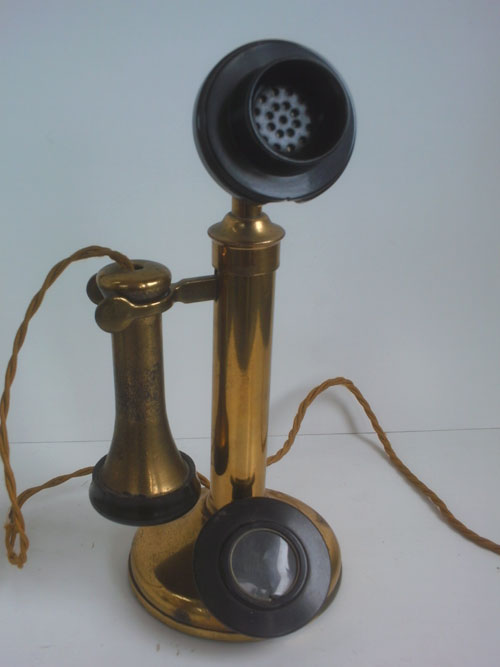 Brass Candlestick Telephone