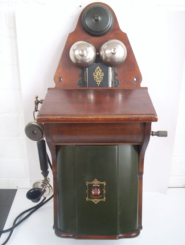 Jydsk wall phone c1908 Jydsk wall phone c1908