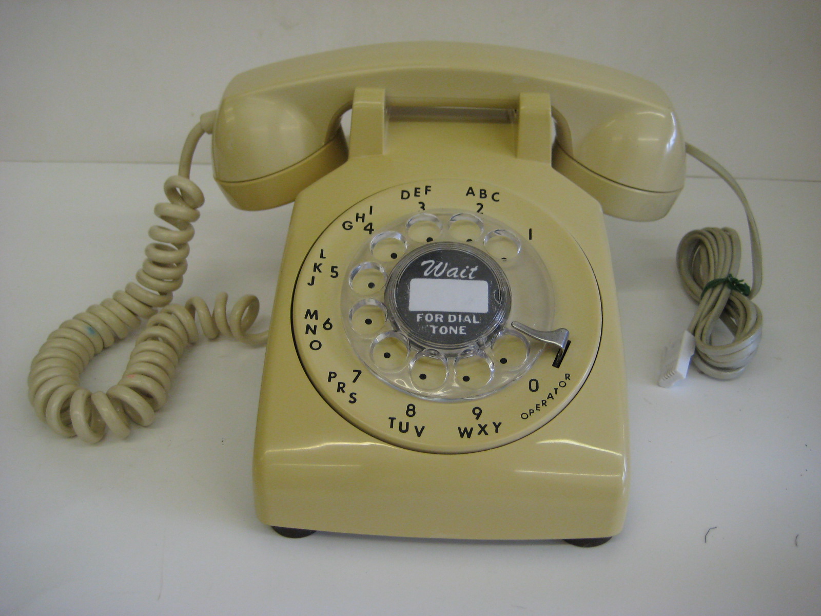American sixties retro plastic dial phone